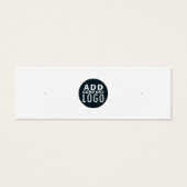 ロゴカスタムスタッドイヤリングディスプレイカードの追加 (正面)