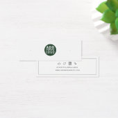 ロゴカスタムスタッドイヤリングディスプレイカードの追加 (デスク)