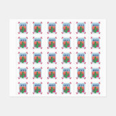 ロゴカスタムステッカーブランドのアップパーソナライズされたロード ラベル (シート)