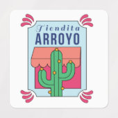 ロゴカスタムステッカーブランドのアップパーソナライズされたロード ラベル (デザイン1)