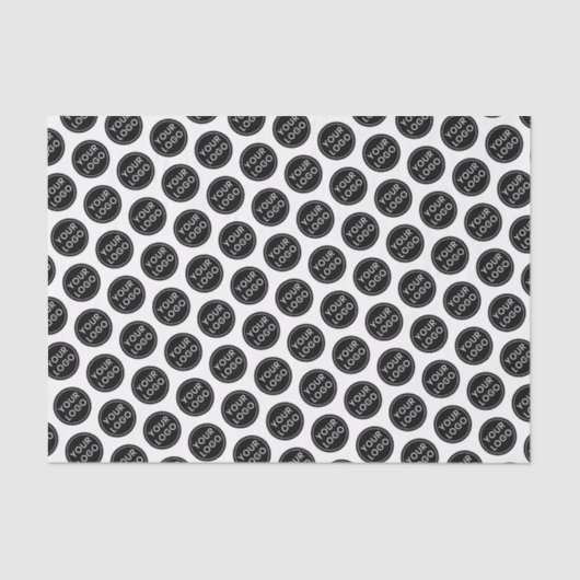 ロゴカスタムティッシュペーパー業包装 薄葉紙 (正面)