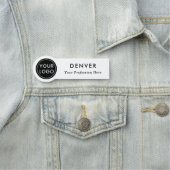 ロゴカスタムビジネススタッフ従業員あらゆる色 名札 (インサイチュ)