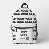 ロゴカスタムビジネスマーケティング プリントバックパック (正面)