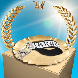 ロゴカスタムビジネスマーケティング リストバンドキーホルダー