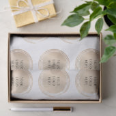 ロゴカスタムブランディングの宣伝ティッシュペーパー 薄葉紙 (ギフト)