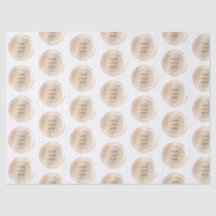 ロゴカスタムブランディングの宣伝ティッシュペーパー