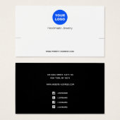 ロゴカスタムホワイトブレスレットディスプレイの追加 (正面&裏面)