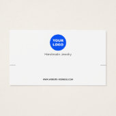 ロゴカスタムホワイトブレスレットディスプレイの追加 (正面)