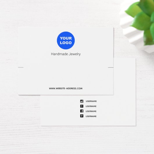 ロゴカスタムホワイトブレスレットディスプレイの追加 (デスク)