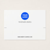 ロゴカスタムホワイトブレスレットディスプレイの追加 (正面)