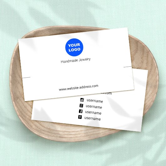 ロゴカスタムホワイトブレスレットディスプレイの追加