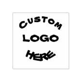 ロゴカスタムラバースタンプ、ロゴの交換 ラバースタンプ (インプリント)