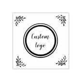 ロゴカスタムラバースタンプ、ロゴの交換 ラバースタンプ (インプリント)