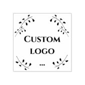 ロゴカスタムラバースタンプ、ロゴの交換 ラバースタンプ (インプリント)