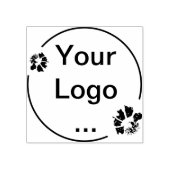 ロゴカスタムラバースタンプ、ロゴruの交換 ラバースタンプ (インプリント)