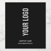 ロゴカスタム付きビジネス用ワインボトルラベル ワインラベル (シングルラベル)