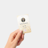 ロゴカスタム付き従業員の写真名バッジ バッジ (手持ち)