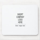 ロゴカスタム会社のプロモーションマーケティング マウスパッド (正面)