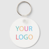 ロゴカスタム会社の キーホルダー (裏面)