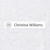 ロゴカスタム及び文字織物の衣服 ラベル (デザイン2)