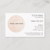 ロゴカスタム名刺の前面 名刺 (正面)