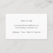 ロゴカスタム名刺 名刺 (裏面)