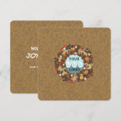 ロゴカスタム木工事業 シーズンカード (正面/裏面)