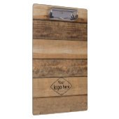 ロゴカスタム木製の厚板 クリップボード (右)