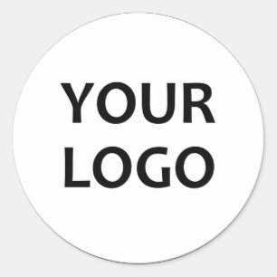 ロゴカスタム・ビジネス・ステッカー ラウンドシール