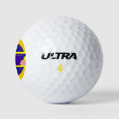 ロゴカスタムWilson Ultra 500ディスタンスゴルフボール ゴルフボール (ロゴ)