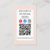 ロゴカップのビニール気にビジネス赤面の追加 名刺 (裏面)