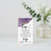 ロゴカップカードのビ気にニールビジネスの追加 名刺 (スタンド正面)