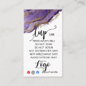 ロゴカップカードのビ気にニールビジネスの追加 名刺 (正面)