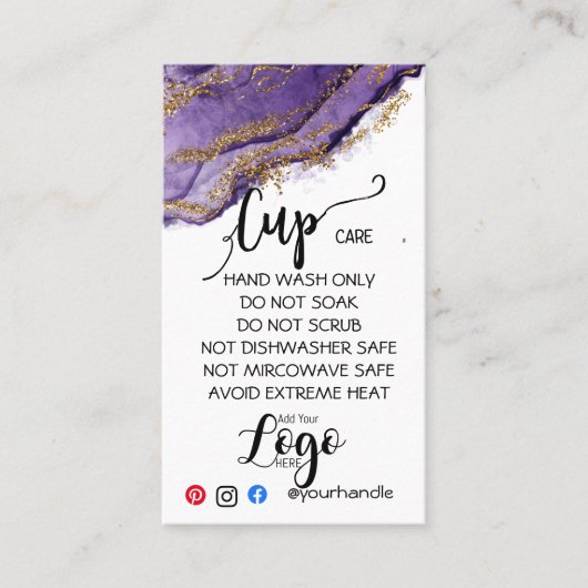 ロゴカップカードのビ気にニールビジネスの追加 名刺 (正面)