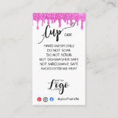 ロゴカップカードのビ気にニールビジネスの追加 名刺