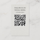 ロゴカップビニールビ気にジネス用水彩を追加する 名刺 (裏面)