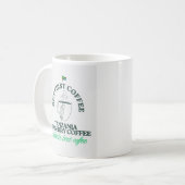 ロゴカップ コーヒーマグカップ (正面左)