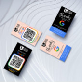 ロゴカード付きGoogle Reviewリクエストカード 名刺