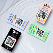 ロゴカード付きGoogle Reviewリクエストカード 名刺