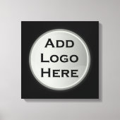 ロゴギフトの企業の追加 キャンバスプリント (正面)