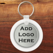 ロゴギフトの企業の追加 キーホルダー (正面)