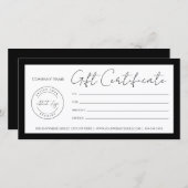 ロゴギフト証明書の追加テンプレートのカスタマイズ シーズンカード (正面/裏面)