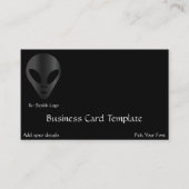 ロゴグレイズ古代エイリアン 名刺 (正面)