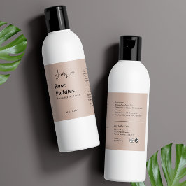 ロゴコスメモダンティックボトルラベル ラベル