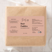 ロゴコスメモダンティックボトルラベル ラベル (インサイチュ)