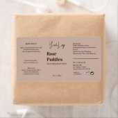 ロゴコスメモダンティックボトルラベル ラベル (インサイチュ)