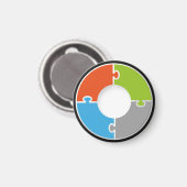 ロゴコンプライアンスベルター マグネット (正面/裏面)