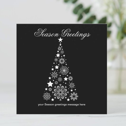 ロゴコーポレートシーズングリーティングハッピーホリデーカード シーズンカード