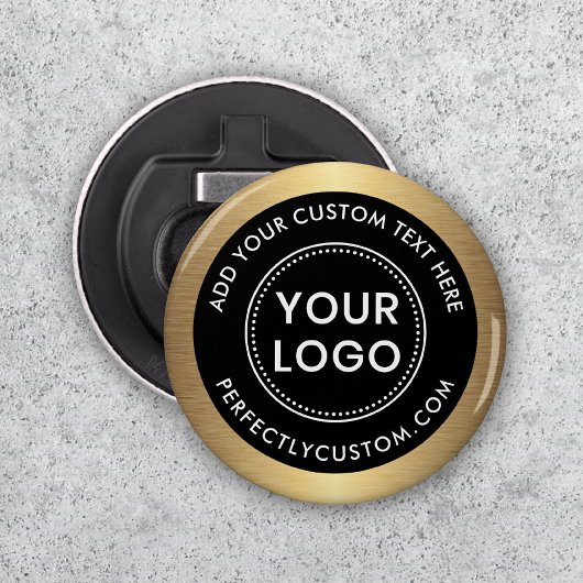 ロゴゴールデングラデーショ縁どン事業 栓抜き