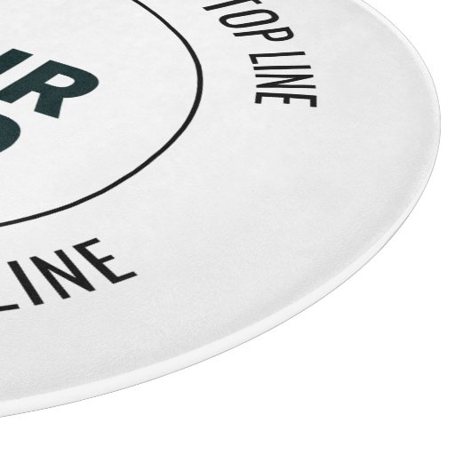 ロゴシンプルまたはイメージで置き換える方法 カッティングボード (角)